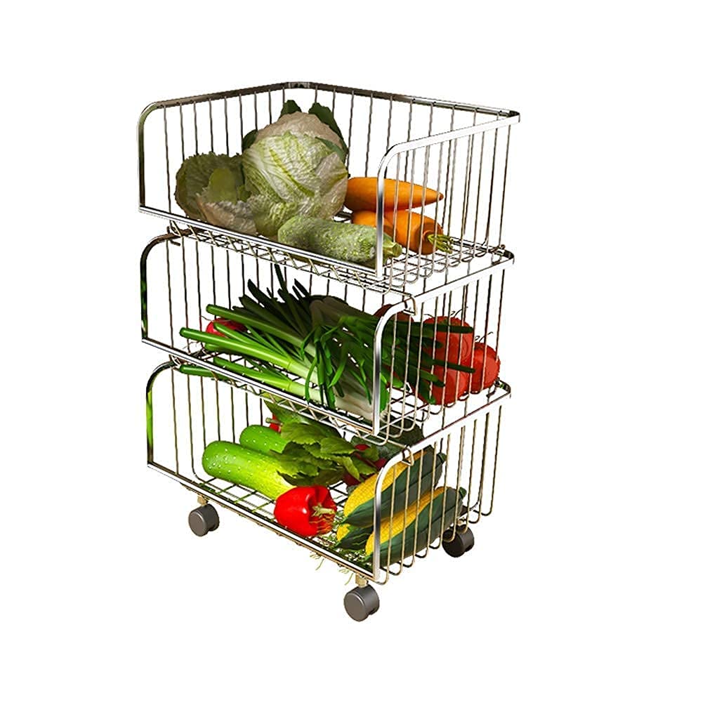 Almacenamiento de cocina móvil para solucionar la falta de espacio útil