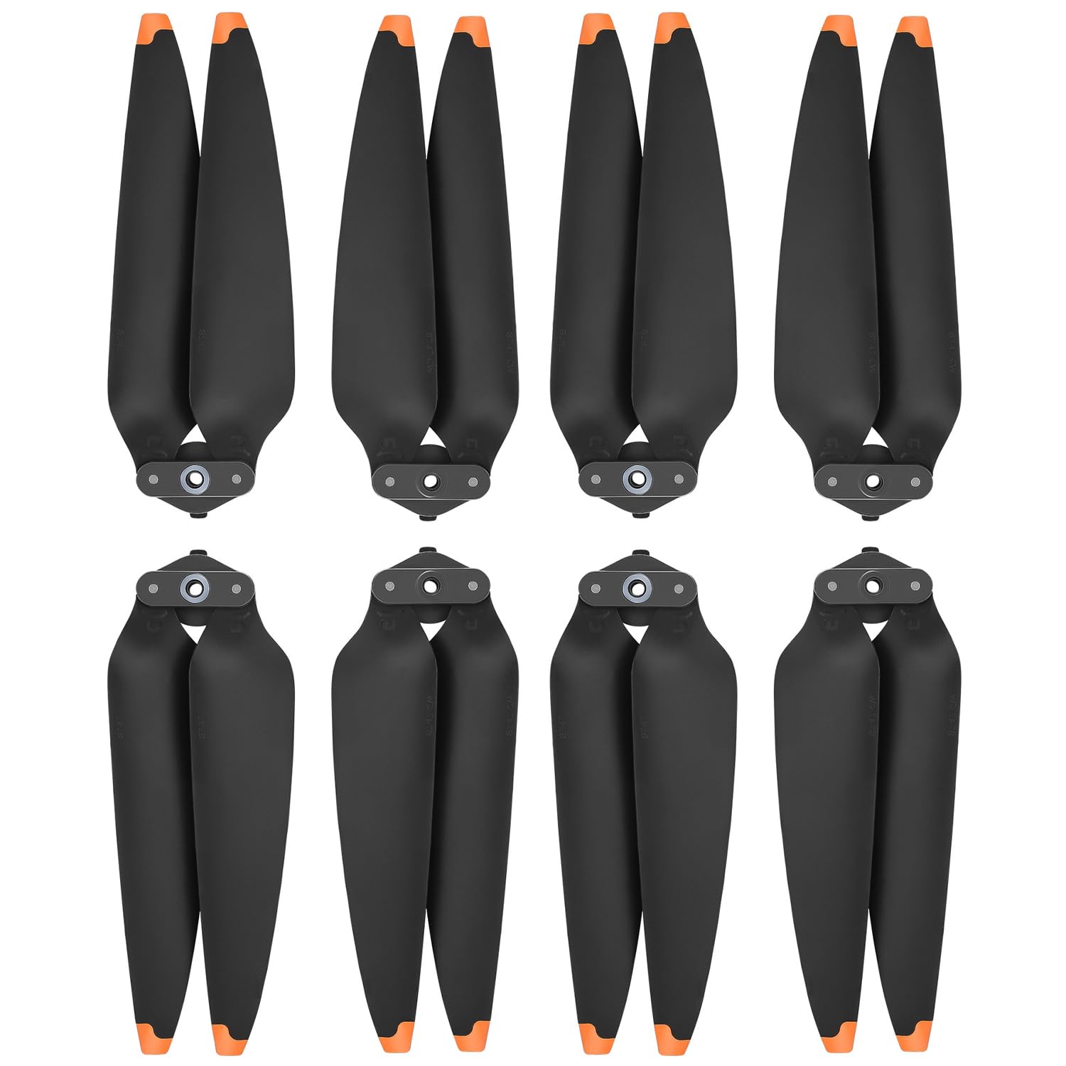 HUAREW 8Pcs Propellers for DJI Air 3/Air 3S, Low Noise Wing Blade Propeller Blade, 8747F Props Wings Replacement Blades Accessories