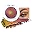 evpct Rose Red Gold Shimmer Sparkle Chameleon Duo Chrome Multichrome Gothic Iridescent festival Eyeshadow Palette, Single Mini Eye Shadow Palette Makeup for Older Women, Glitter Eyeshadow Stick, 01