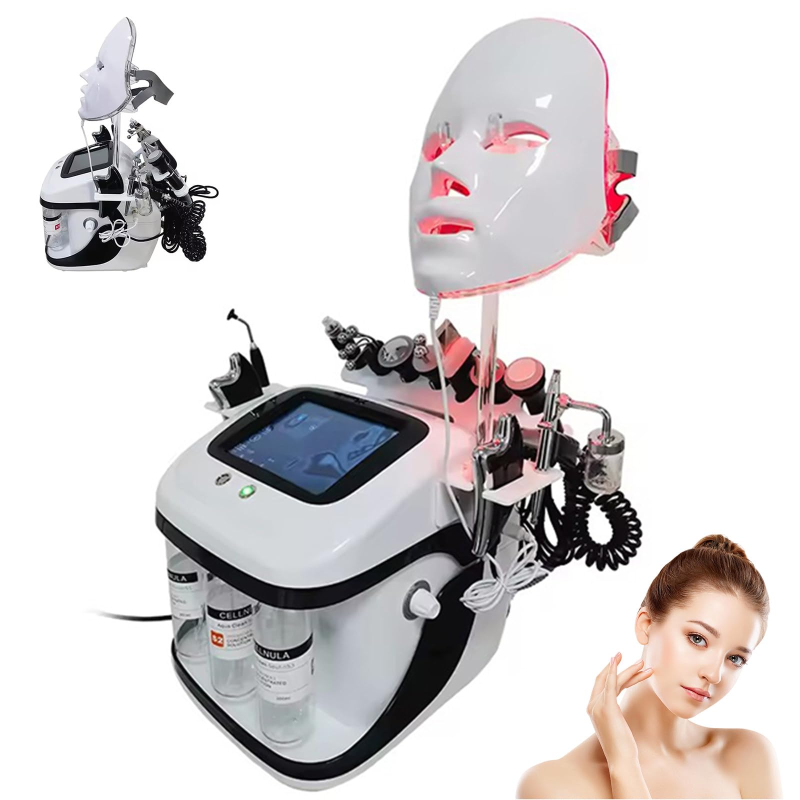 Urządzenie do pielęgnacji twarzy 8 w 1 Hydro Facial Care