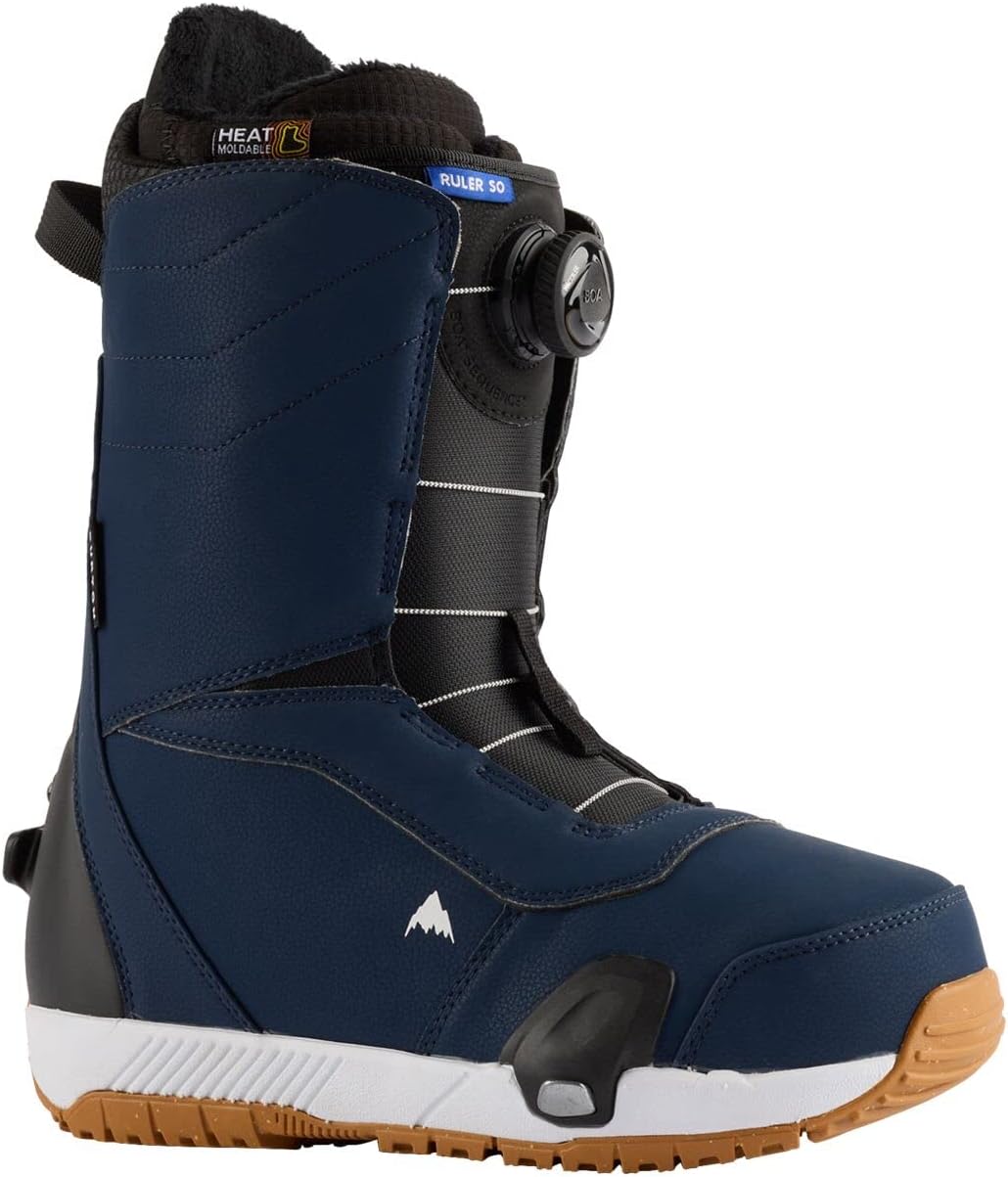 Burton Step On Ruler Mens Snowboard Boots Dress Blue 7.5