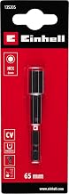 Orijinal Einhell Manyetik Bits Tutucu, 1/4" E 6,3 Gövde, 65 mm (Krom Vanadyum, Torsiyon Bölgesi, Sürekli Mıknatıs, Kırmızı Renk Halkası) - 49135205