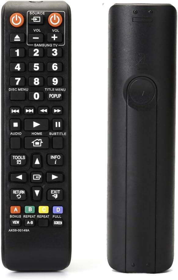 New Universal Remote Control for Samsung Blu-Ray DVD Player BDJ5100/ZA BD-J5100/ZA BDJ5100E BD-J5100E BDJ5100E/ZA BD-J5100E/ZA; BDJ5700 BD-J5700 BDJ5700/ZA BD-J5700/ZA BDJ5900 BD-J5900 BDJ5900/ZA