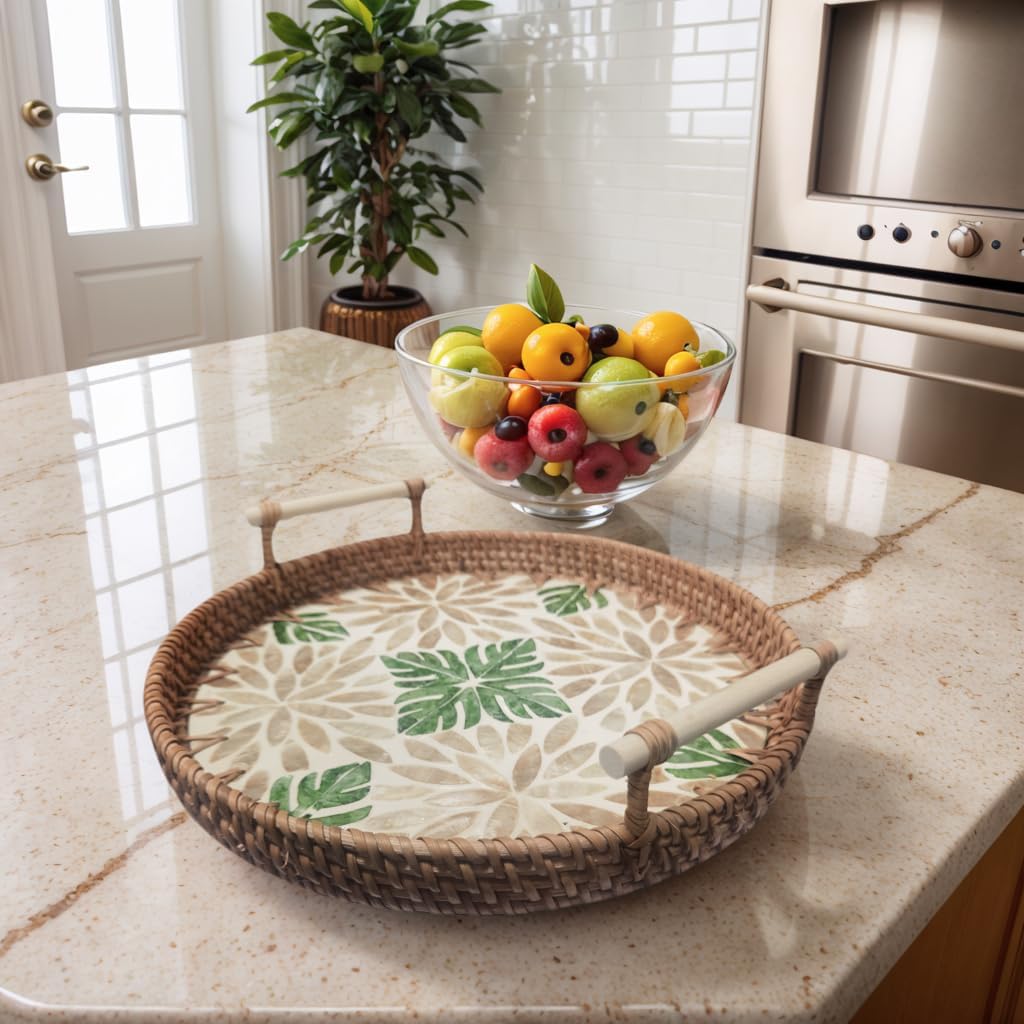 Handwoven Shell Accent Set, Built to Last with Natural Materials, Versatile Styling Choice for Any Space, Includes Nestable Storage-Saving Design, Crafted for More Style Across Your Home - Image 9