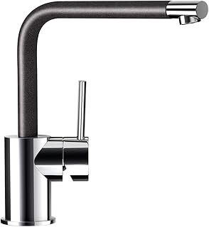 SCHOCK Armatur NIMBUS in CARBONIUM mit Festauslauf - ohne Gewährleistung/CRISTADUR