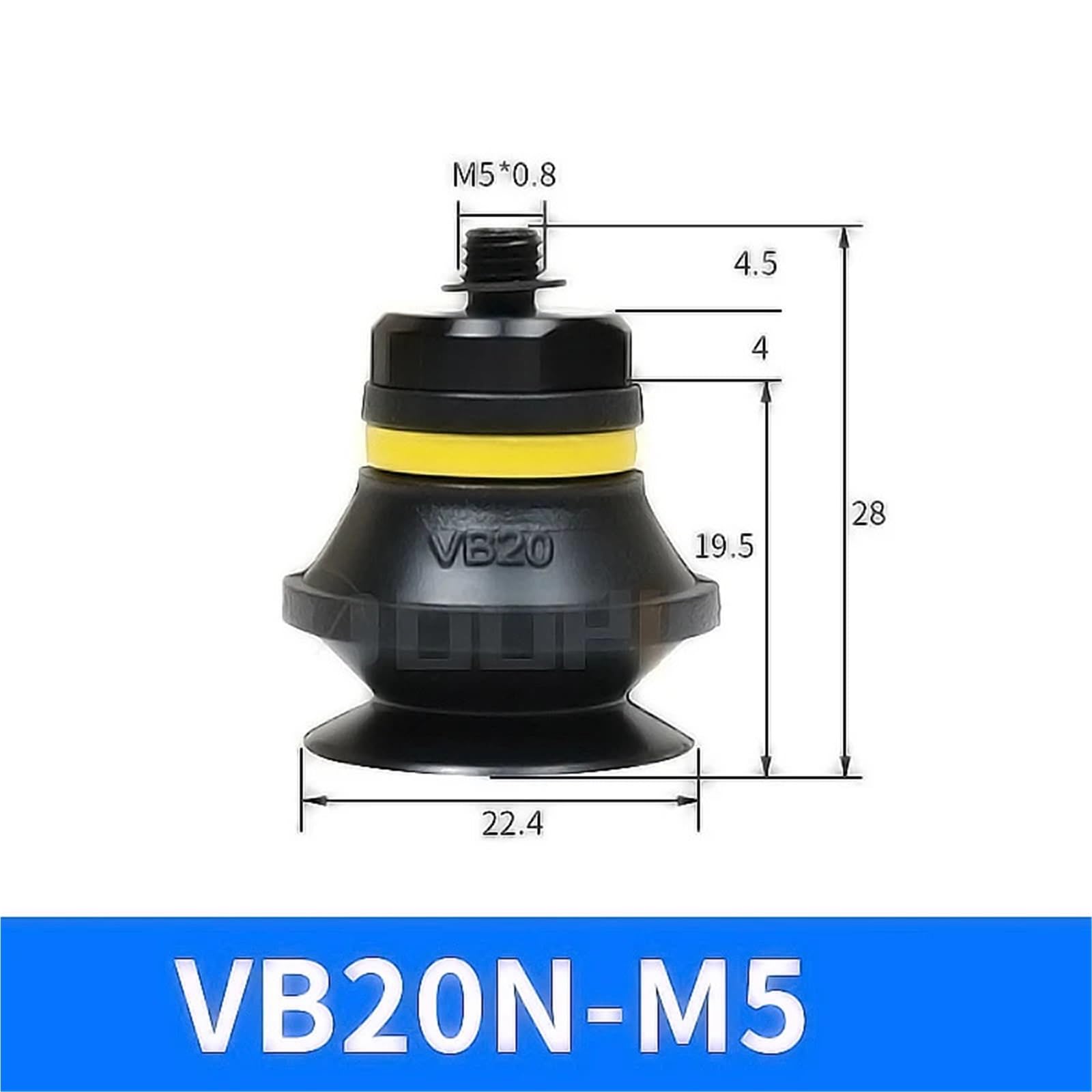 VB 20 30 Ventose Pneumatiche Ventose Sucker Robot Industriale Braccio Accessori Strumento di Automazione