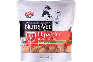 Nutri-Vet Hip & Joint for Dogs Extra Strength Biscuits - Pack of 3 (3 Items)