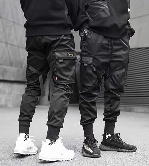 Amazon.com: ClosJery Pantalones de hip hop para hombre, ajustados, con  cintura elástica, bolsillo con cremallera : Ropa, Zapatos y Joyería