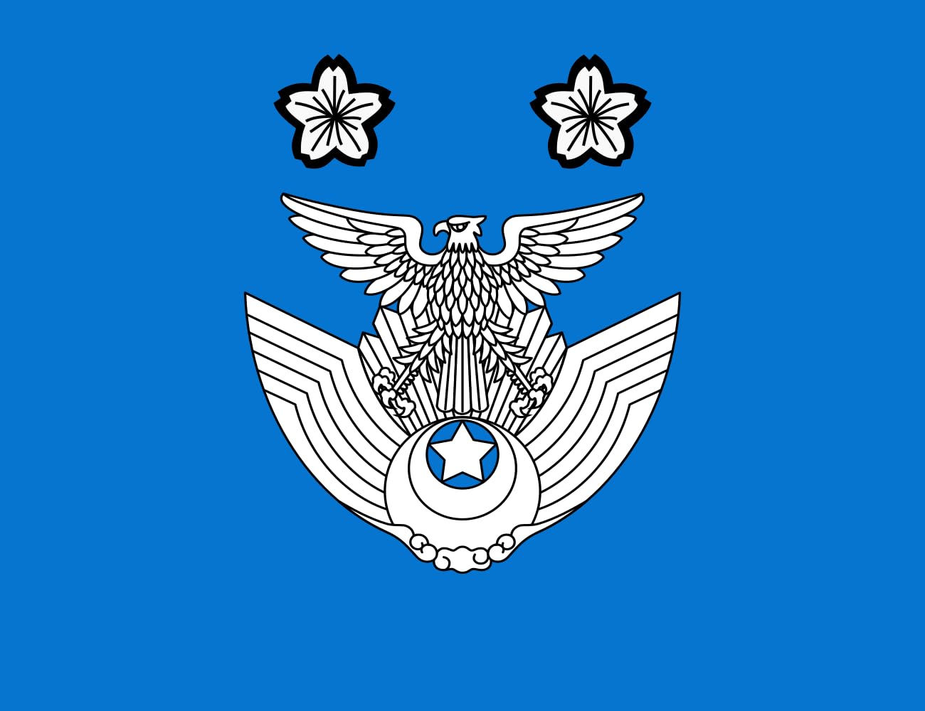 Drapeau de le Général de brigade grand format aux finitions de prestige