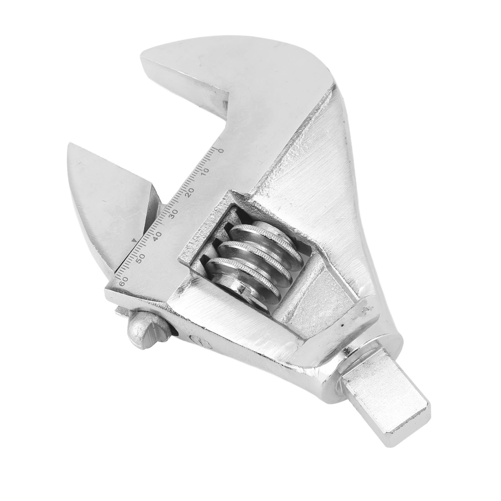 Głowica klucza wymiennego Głowica klucza nastawnego z dużym otworem Głowica klucza skrętnego ze stali wanadowej dla mechaników (0‑57mm / 0‑2.2in)
