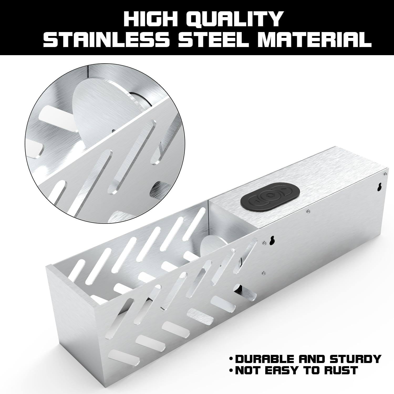 Electric Can Crusher, wall mounted Automatic can crushers for recycling, Can trash compactor for 12oz~16oz Cans, for Aluminum Seltzer, Soda, Cola, Beer Cans