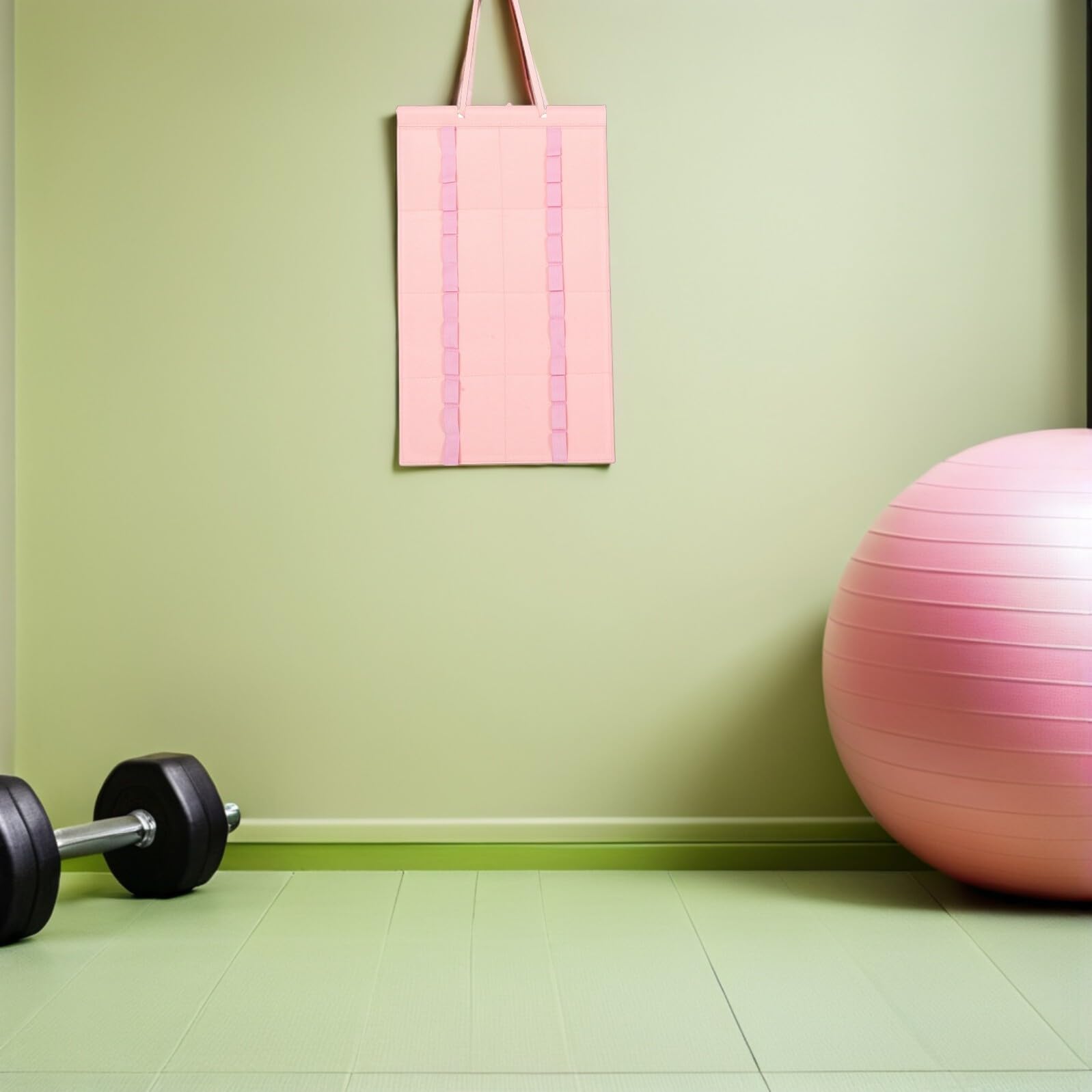 2 Pezzi Espositore Cinture Arti Marziali da Parete Nero e Rosa Organizer Karate e Taekwondo per Cinture Supporto Facile da Installare per Casa e Palestra