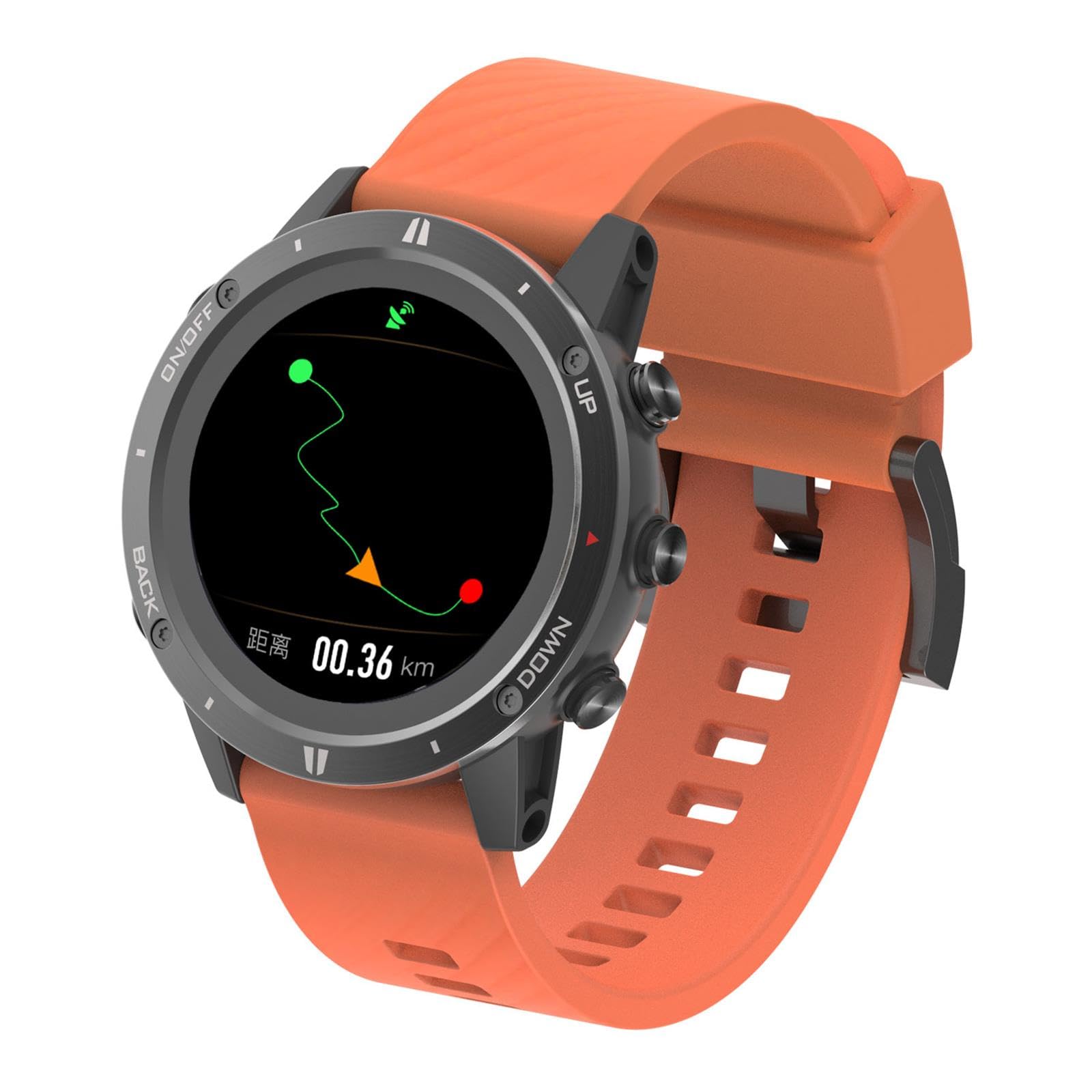 Orologio sportivo GPS Fitness Tracker orologio da polso per corsa, nuoto, arrampicata