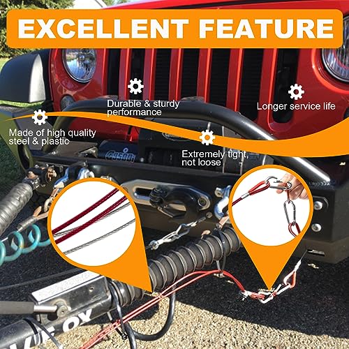 Universal RS-5000 Break Away Device Replaces for NSA RV Towed Vehicle Braking Control System, for Jeep Wrangler, 96 Jeep Cherokee, etc