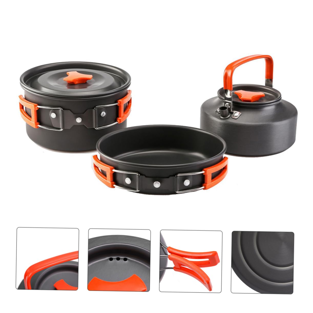 1 set Utensili per Attività Outdoor per Picnic e Escursioni