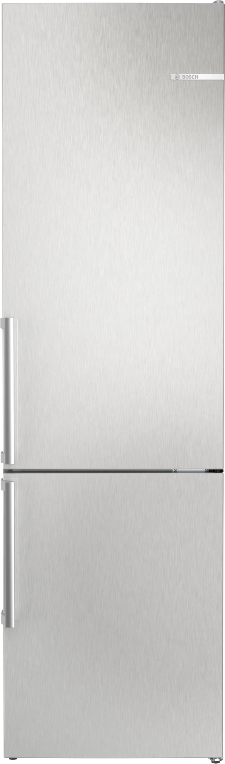 Bosch KGN39VLCT Serie 4, Frigorifero combinato da libera installazione, NoFrost, VitaFresh XXL: Spazio extra-large per i tuoi cibi freschi, PerfectFit, Luce LED, Acciaio, 203 x 60 cm