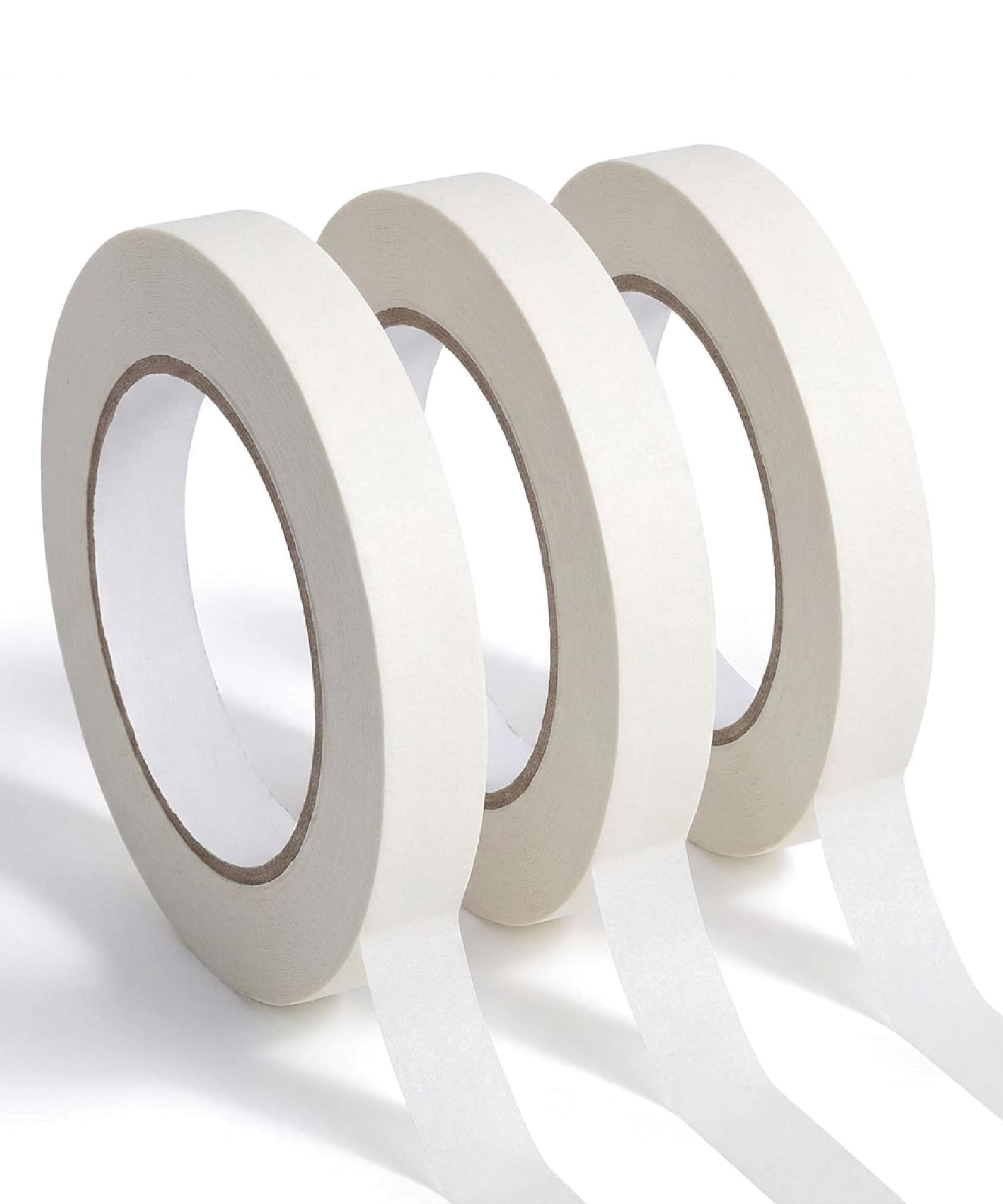 Mr. Pen- Masking Tape, 0.6 inch, 3 Pack, Beige, Painter's Tape
