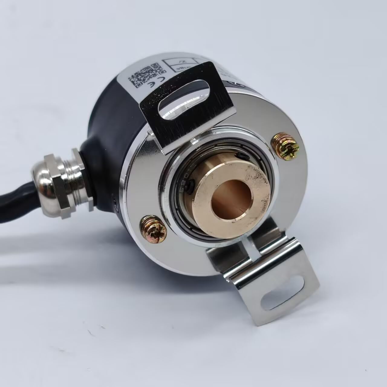 Encoder albero cavo 38mm 5-26v dc alimentazione HTL uscita 8mm foro rotativo incrementale encoder (2000PPR)
