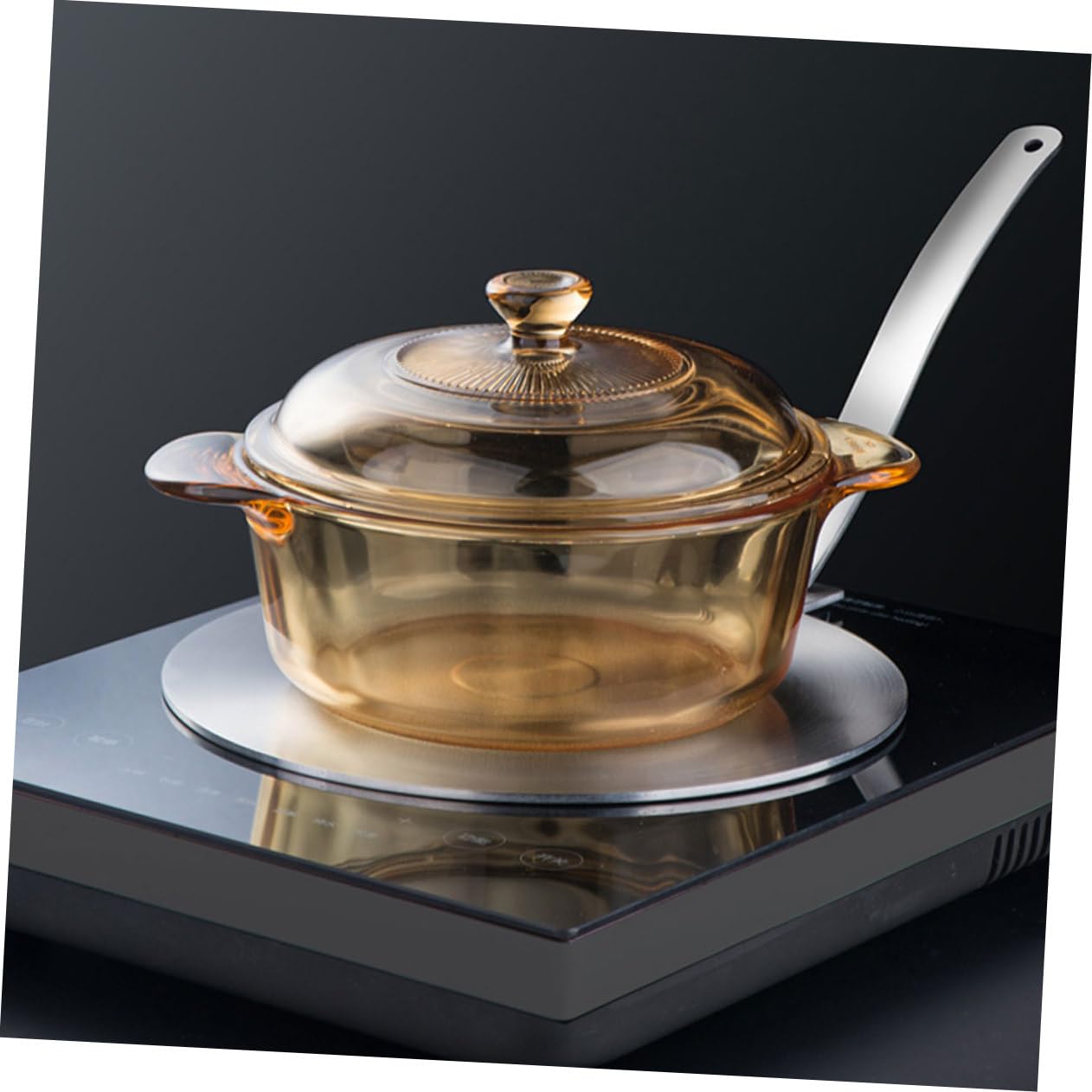Difusora de Calor Inoxidable para Cocinas de Gas y Eléctricas Adaptador de Inducción Compatible con Utensilios de Esmaltado Uso