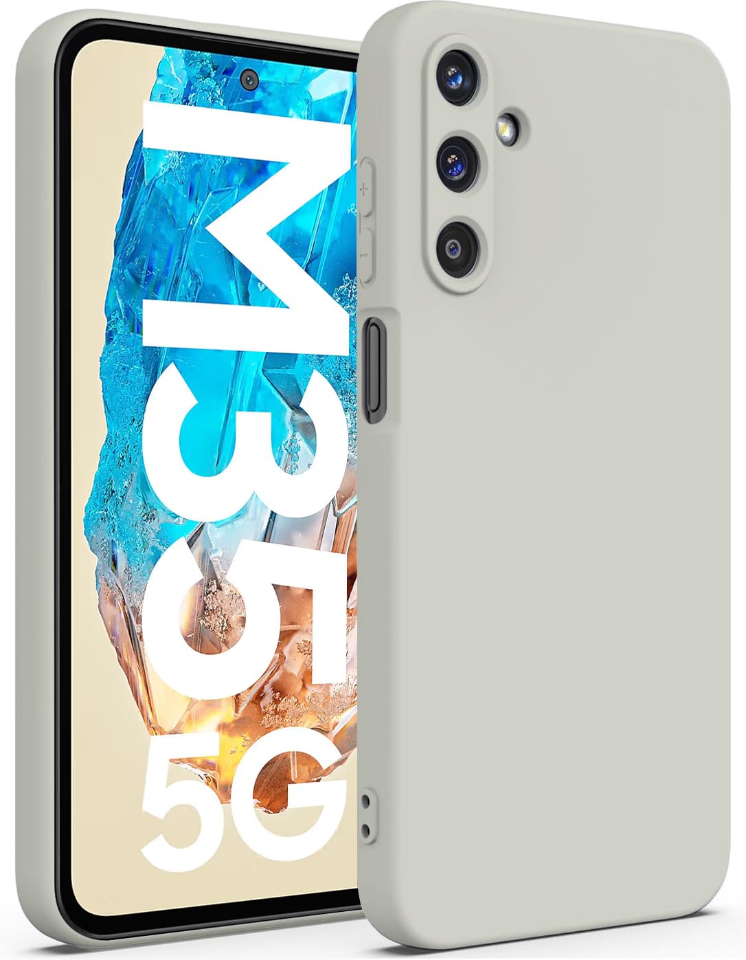 DIZORO Microfiber Candy Case Compatible for Samsung M35 Smooth Touch