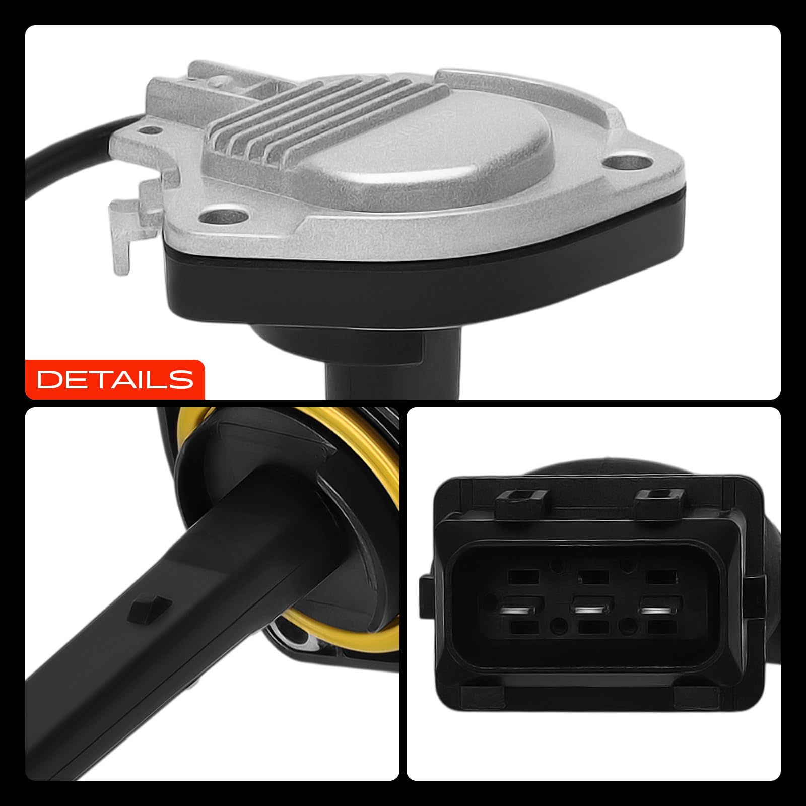 Frankberg Sensore livello olio Compatibile con Serie 3 E36 M3 3.2 Serie 5 E39 535i 540i Serie 7 E38 728i iL-750i iL Z3 Coupé E36 M M3.2 Replace# 12611406609