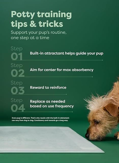 Foto 7 de 8 de Earth Rated Almohadillas de Entrenamiento para Perros para Cachorros, máxima absorción