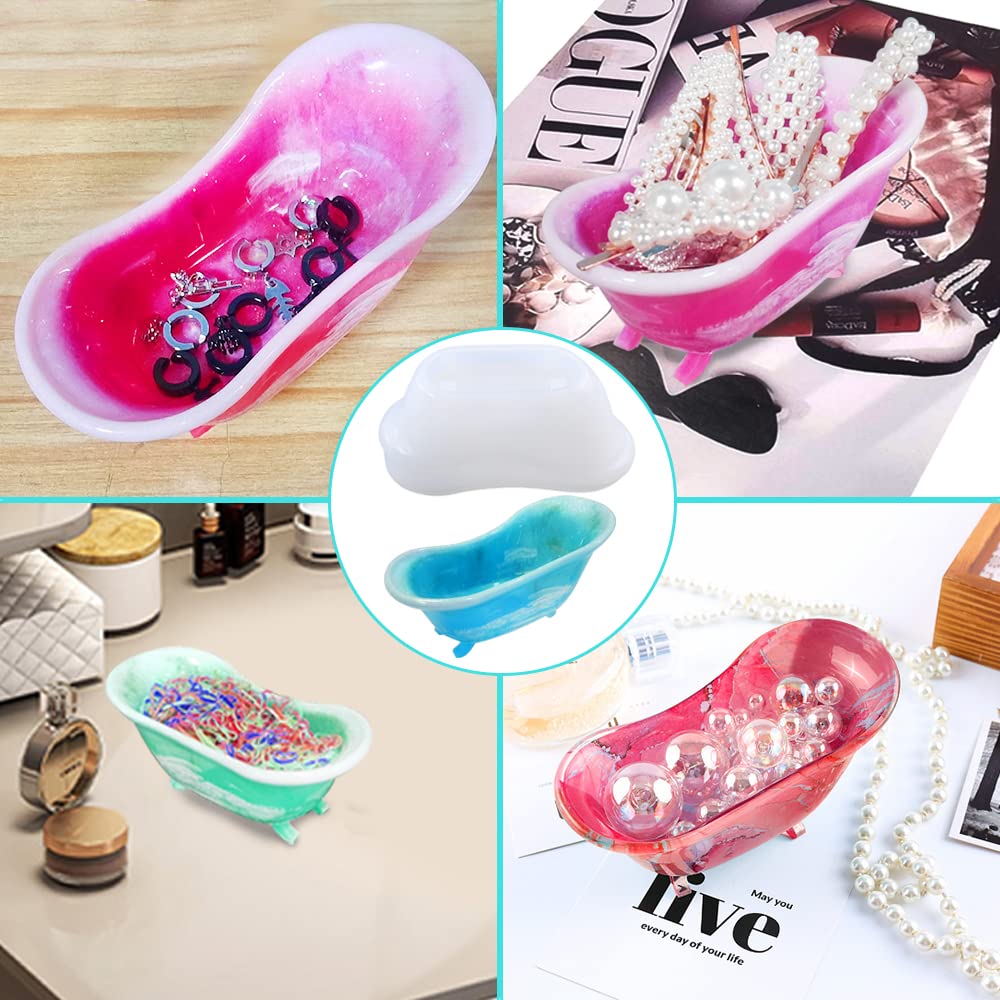 Moules En Résine Baignoire Moules En Silicone Boîte