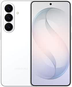 Samsung Galaxy S26 | 256GB, 12GB RAM | 6.3" Fully Unlocked Android Smartphone, Powerful Processor, Galaxy AI, Immersive Viewing, Durable Battery, 2026, US Model, White (Renewed)