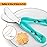 Lehoo Castle 6 Pieces Toddler Utensils, Kids Silverware for 2 3 4 Years Old, Stainless Steel Knife Fork and Spoon Set with Plastic Handle, Safe Toddler Cutlery (Orange)