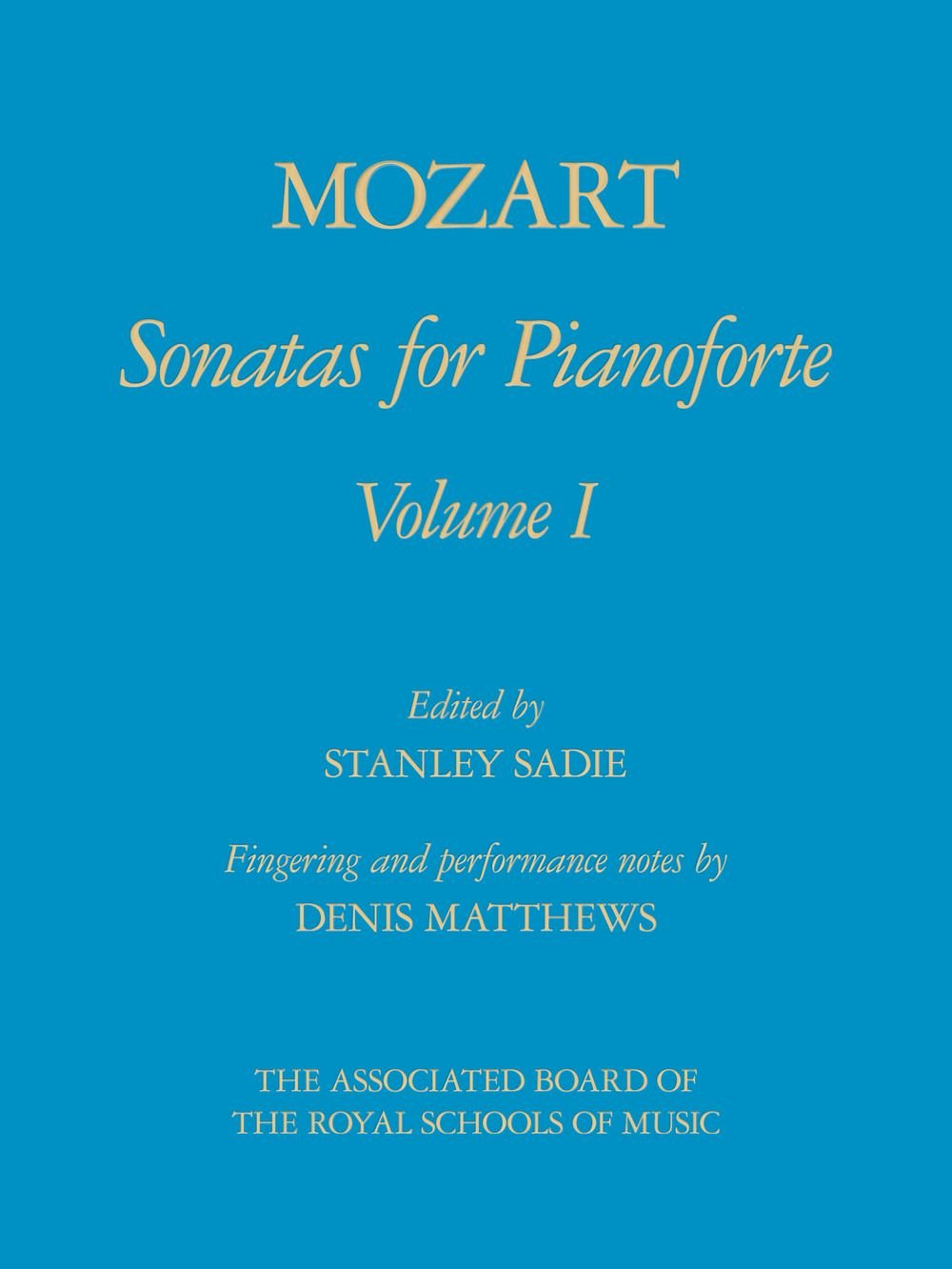 Sonatas for Pianoforte, Volume I: Clothbound hardback