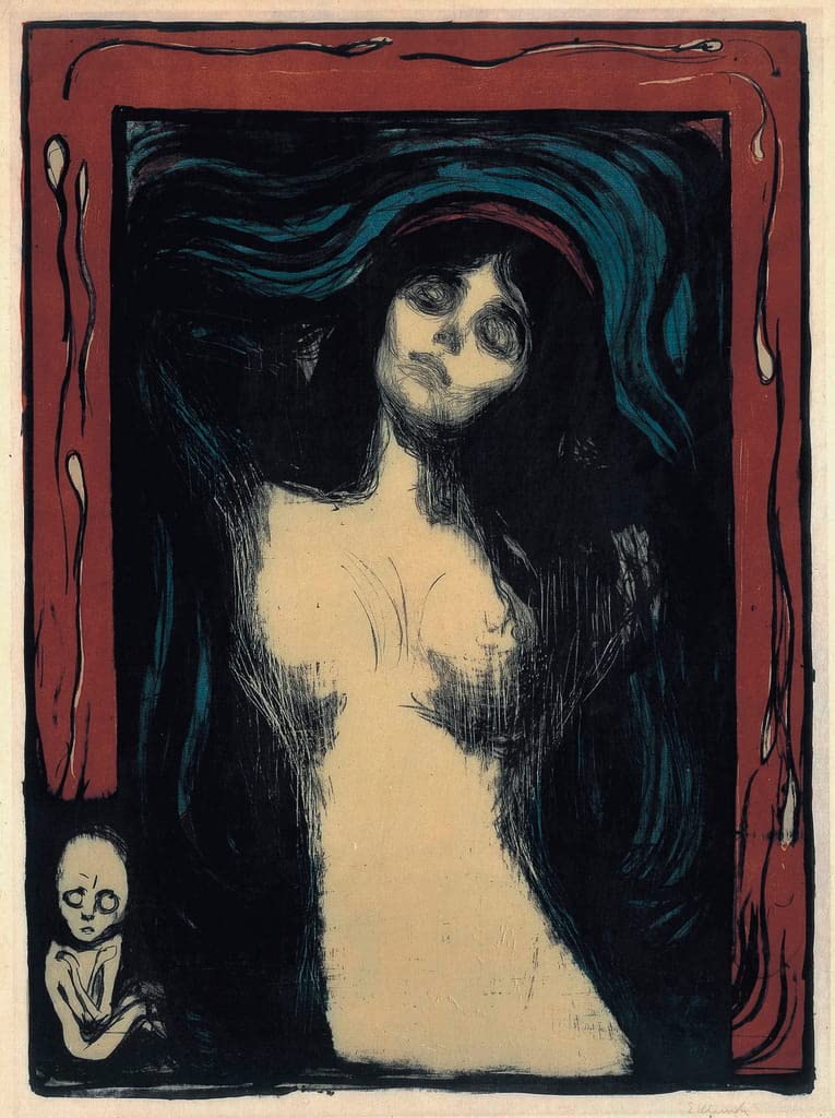 Lienzo de la Dama de Munch 60x90cm que transforma y eleva sus salones 5