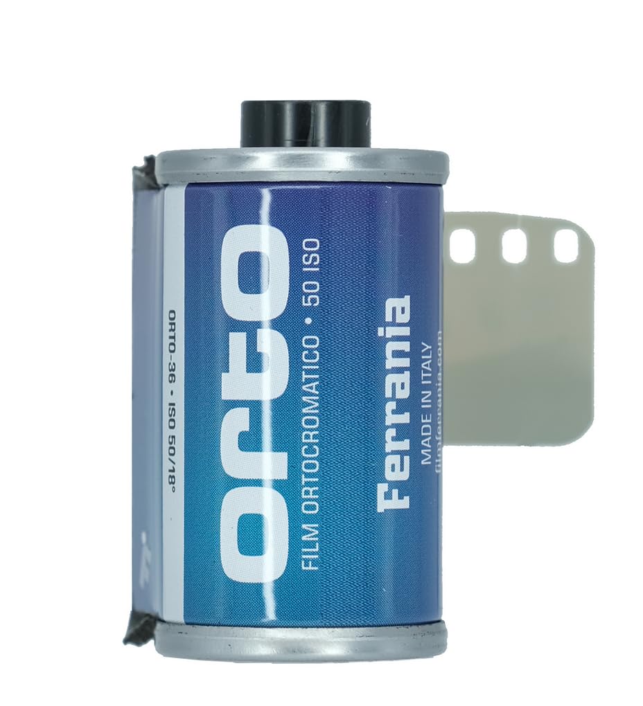 Ferrania ORTO 50 ISO Nero/​Bianco Pellicola per fotocamera 35 mm - 36 scatti