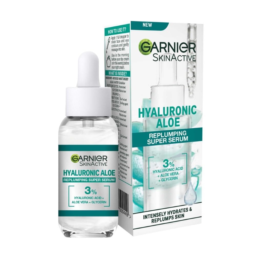 Hyaluron+ Barrier Repair Replumping Serum 4% [Glycerin + Panthenol + Hyaluronic Aloe + Squalane + Aloe Vera] Cruelty Free International & Vegan 30ml