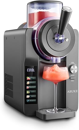 Miniatura 6 de Máquina de bebidas congeladas  Máquina digital para granizados con múltiples modos, helado, batido y batido, capacidad de 68 onzas, autolimpieza,