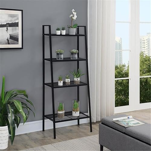 Miniatura 2 de Convenience Concepts Designs2Go - Soporte de metal para plantas de 4 niveles, color negro
