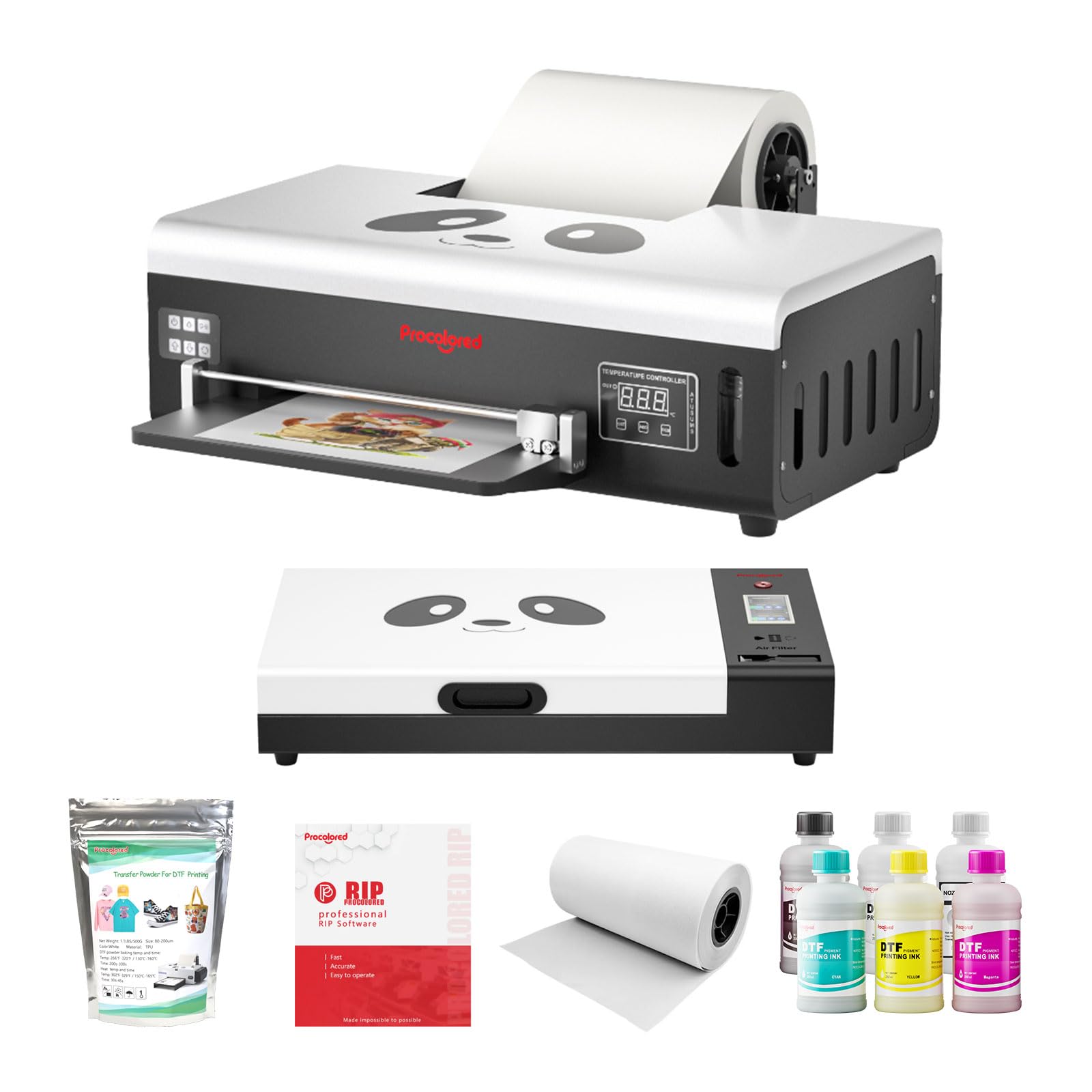 Procolored F8 A4 Dtf Impresora Directa a la Tela de impresión de la máquina con el Horno de Textiles Personalizados y Prendas de Vestir