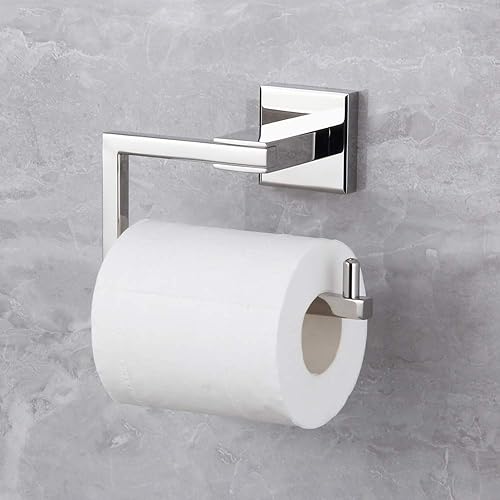 Miniatura 8 de Soporte de papel higiénico para baño, SUS304, dispensador de rollos de papel higiénico de acero inoxidable para cocina, para baño, montado en la