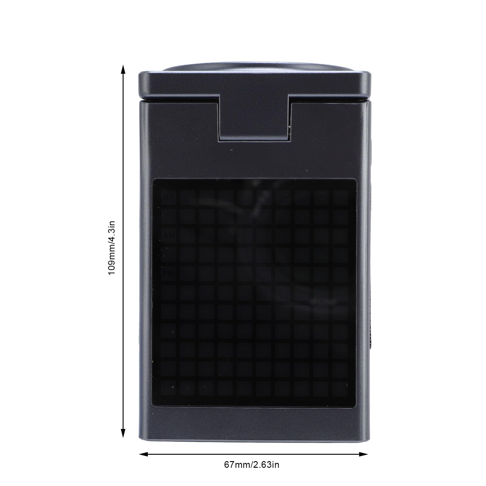 6 en 1 Station de Charge sans Fil avec Alarme à LED Charger de Téléphone Portable Magnétique BT 5.3 Anti-interférence pour Le Téléphone