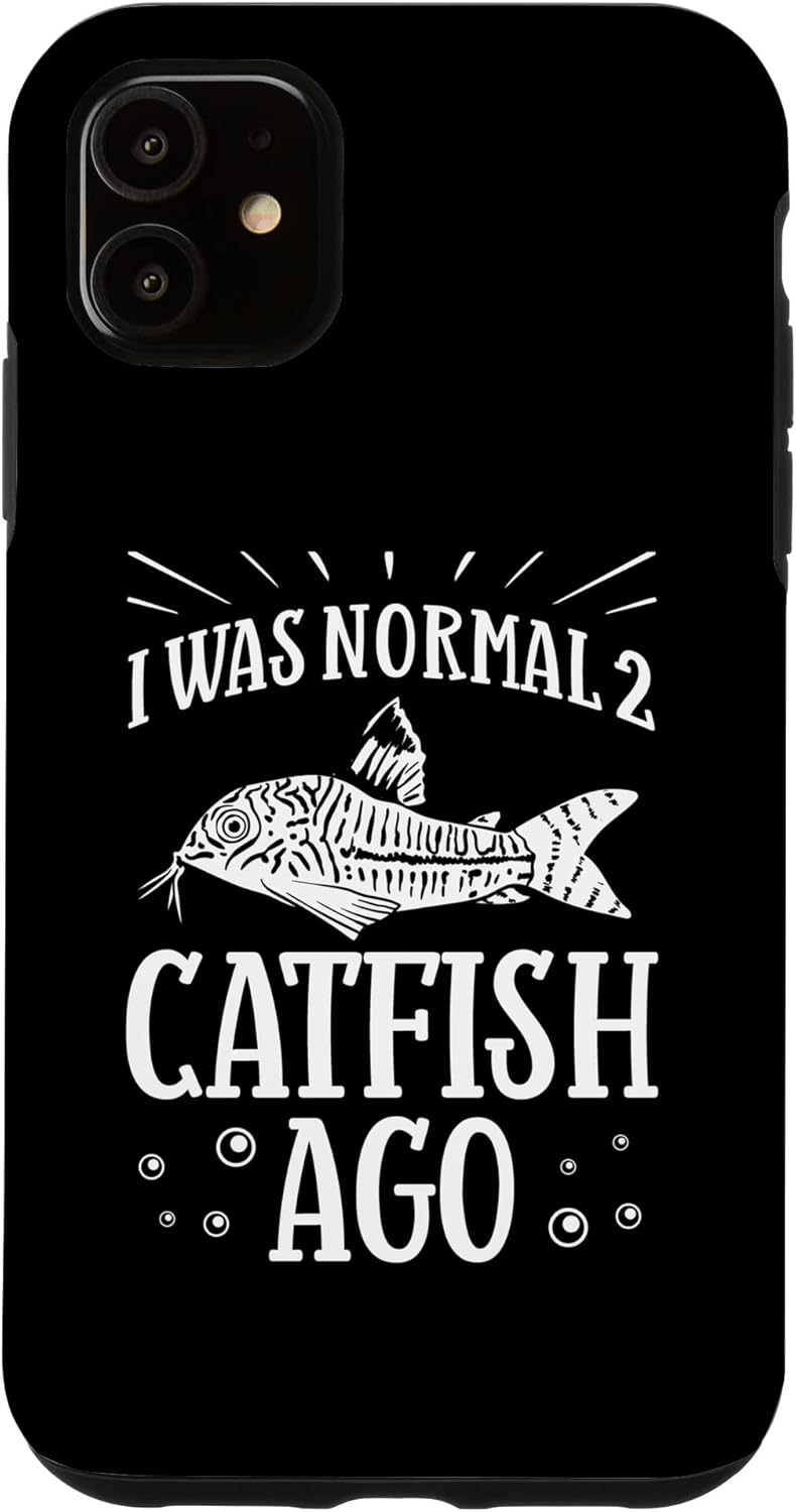 iPhone 11 Corydoras Catfish Cory Fish Paleatus Adolfoi Aquarium Case Cell Phones