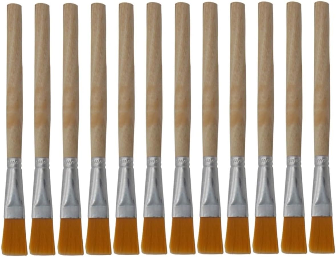 12pcs Nylon Keyboard Brush Long Handle Dust Cleaning Brush