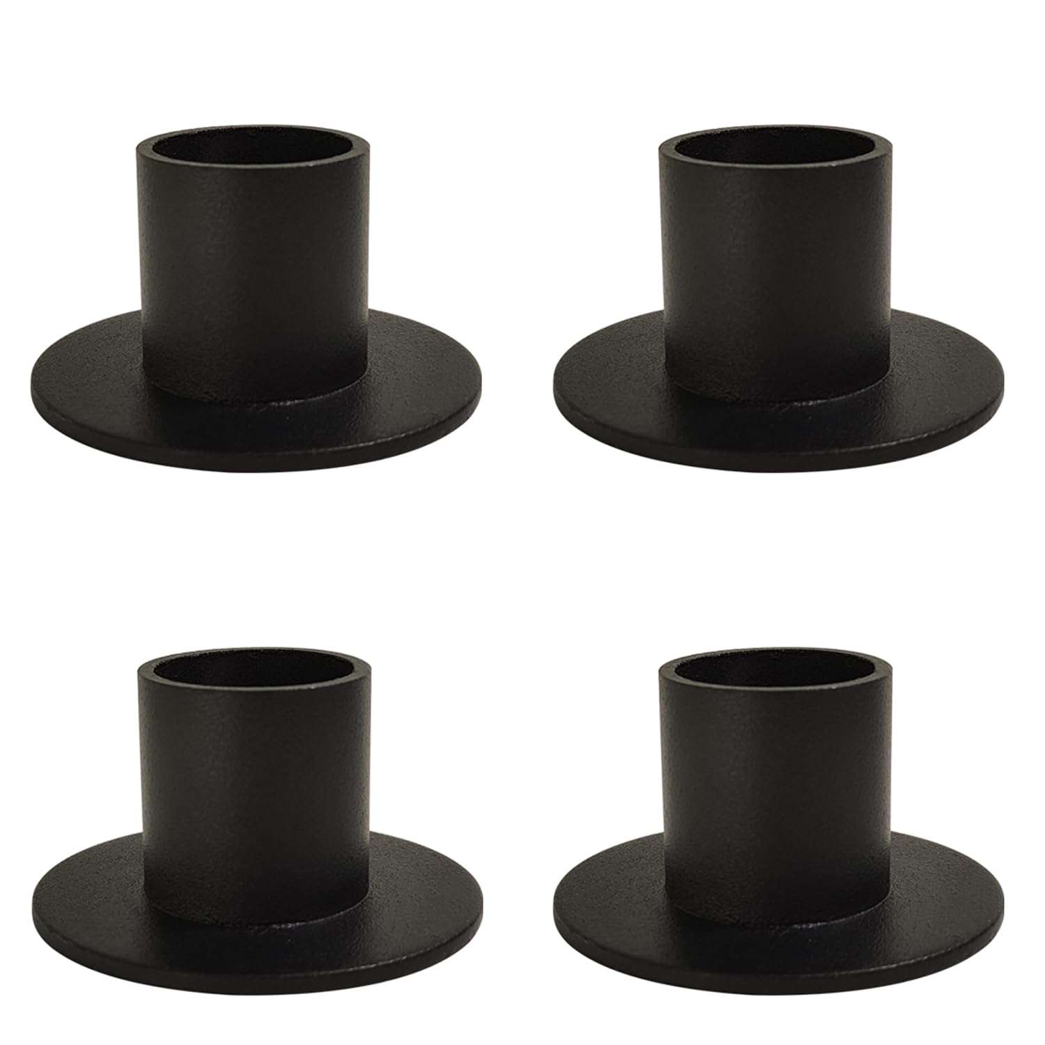 Gute Taper Candle Holder, Candle Holders for Pillar Candles, Matte Black Candlestick Holder Centerpieces for Home Decoration, Wedding Anniversary,