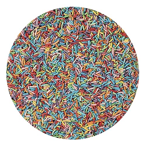 BrandNewCake® Mezcla de Virutas de Chocolate de Colores 700gr - Decoración para Tartas y Postres - Sprinkles y Toppings