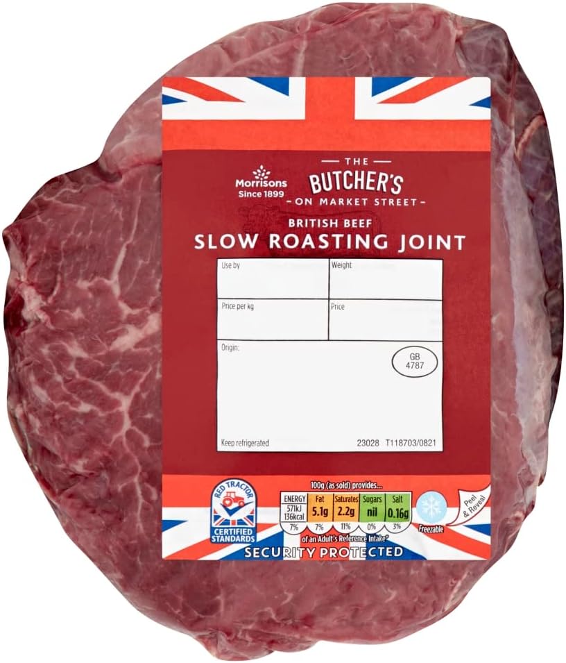 Morrisons British Beef Slow Roasting Joint 1kg 1.35kg Amazon.co.uk