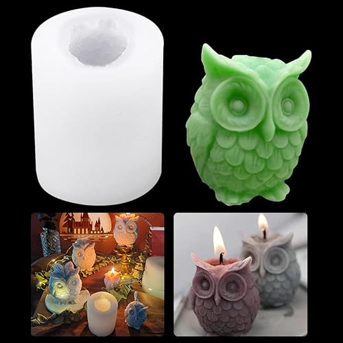 Molde de resina para velas, molde de silicona para velas de animales, molde de silicona de resina de caracoles, moldes de fundición epoxi para