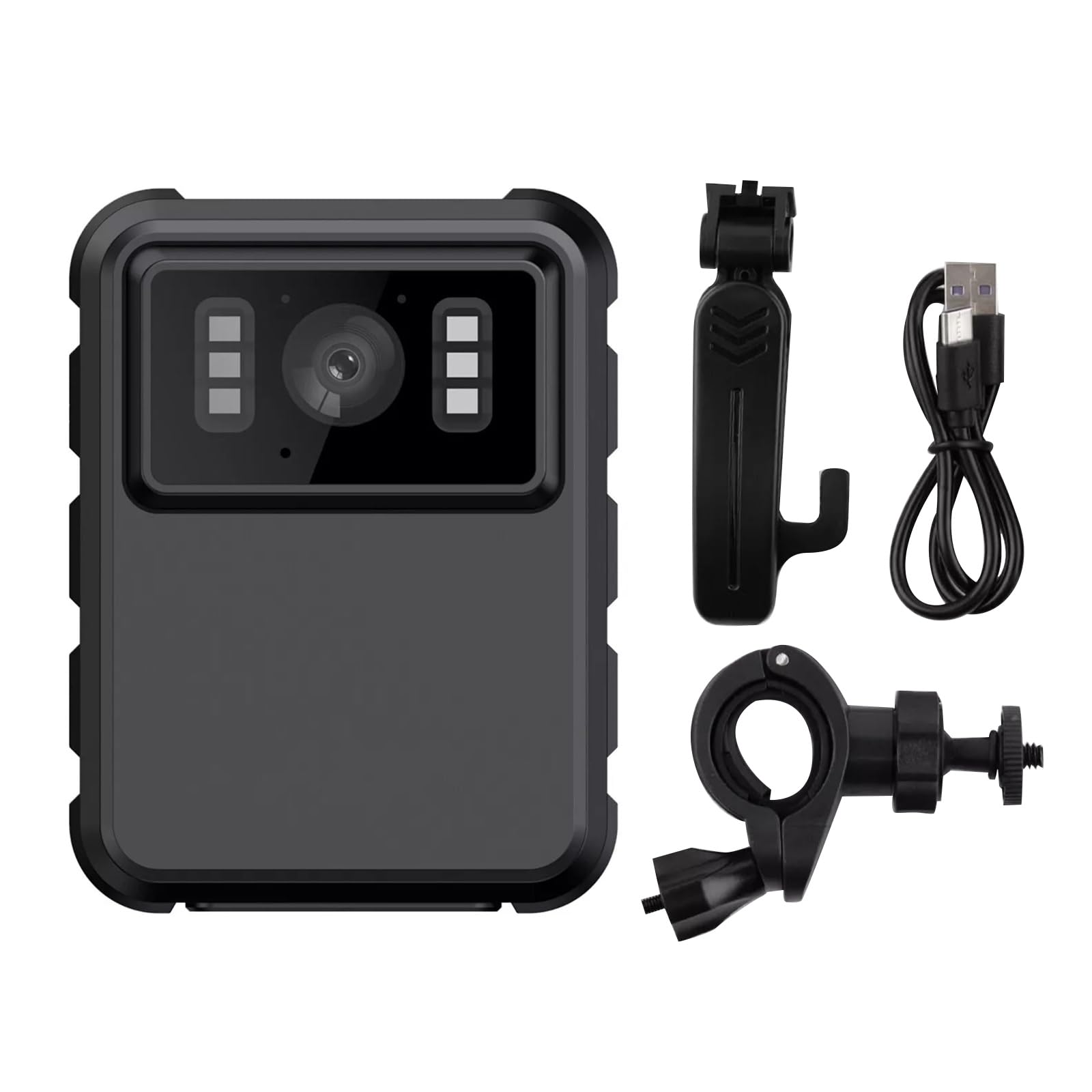 2K HD Body Camera Wearable Camcorder with Night Vision, Mini Body Camera for Home, Outdoor, Cycling-image-33
