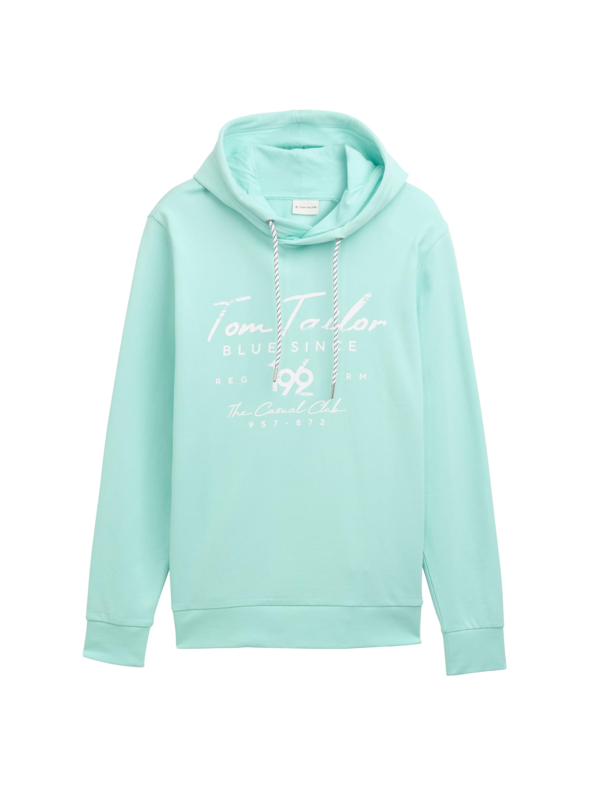 TOM TAILOR Herren Hoodie mit Logo-Print