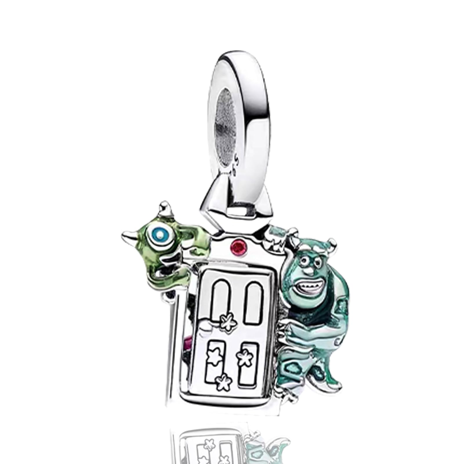 MGIUL925 Sterling Silver Charms for Bracelets Necklaces Movie Heroes & Flowers Dangle Pendants Beads,Cartoon Charms Jewelry Gift for Women Girls at Christmas,Birthday,etc.