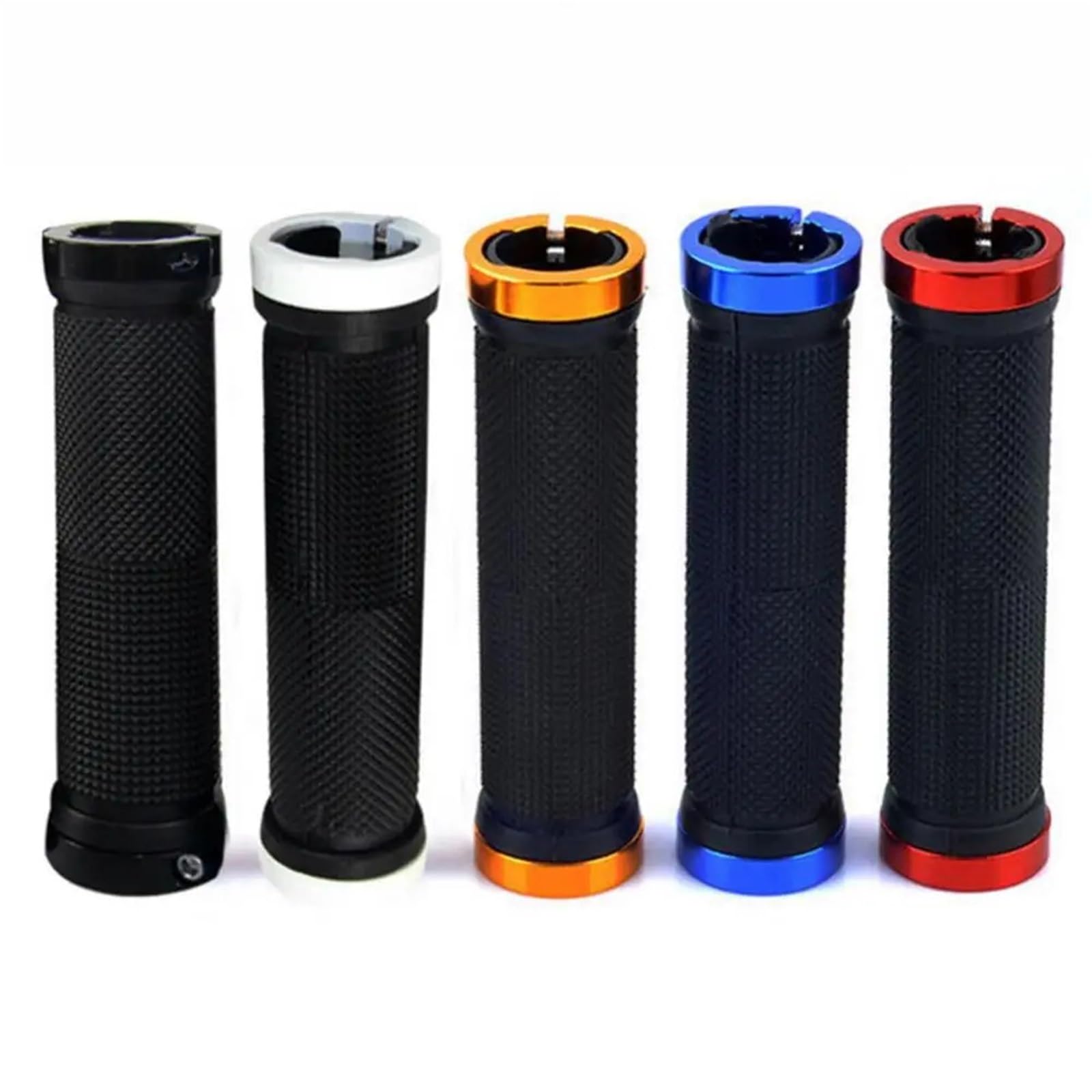 Fahrrad Lenkergriffe Anti-Rutsch Mountainbike Lenkergriffe - 8 Paar Gummi für Roller Bike