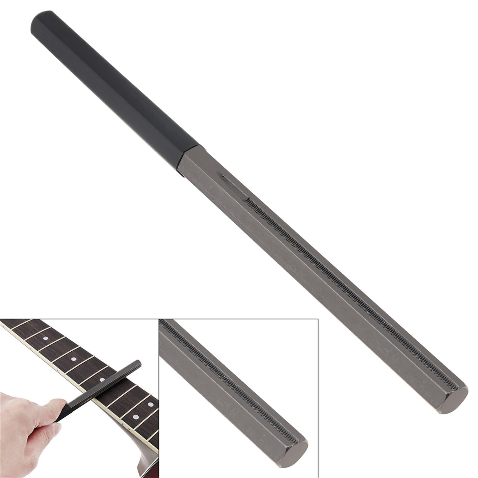 Pilnik Do Progów Gitarowych Ze Stali Nierdzewnej Wykonany Z Wytrzymałego Metalu
