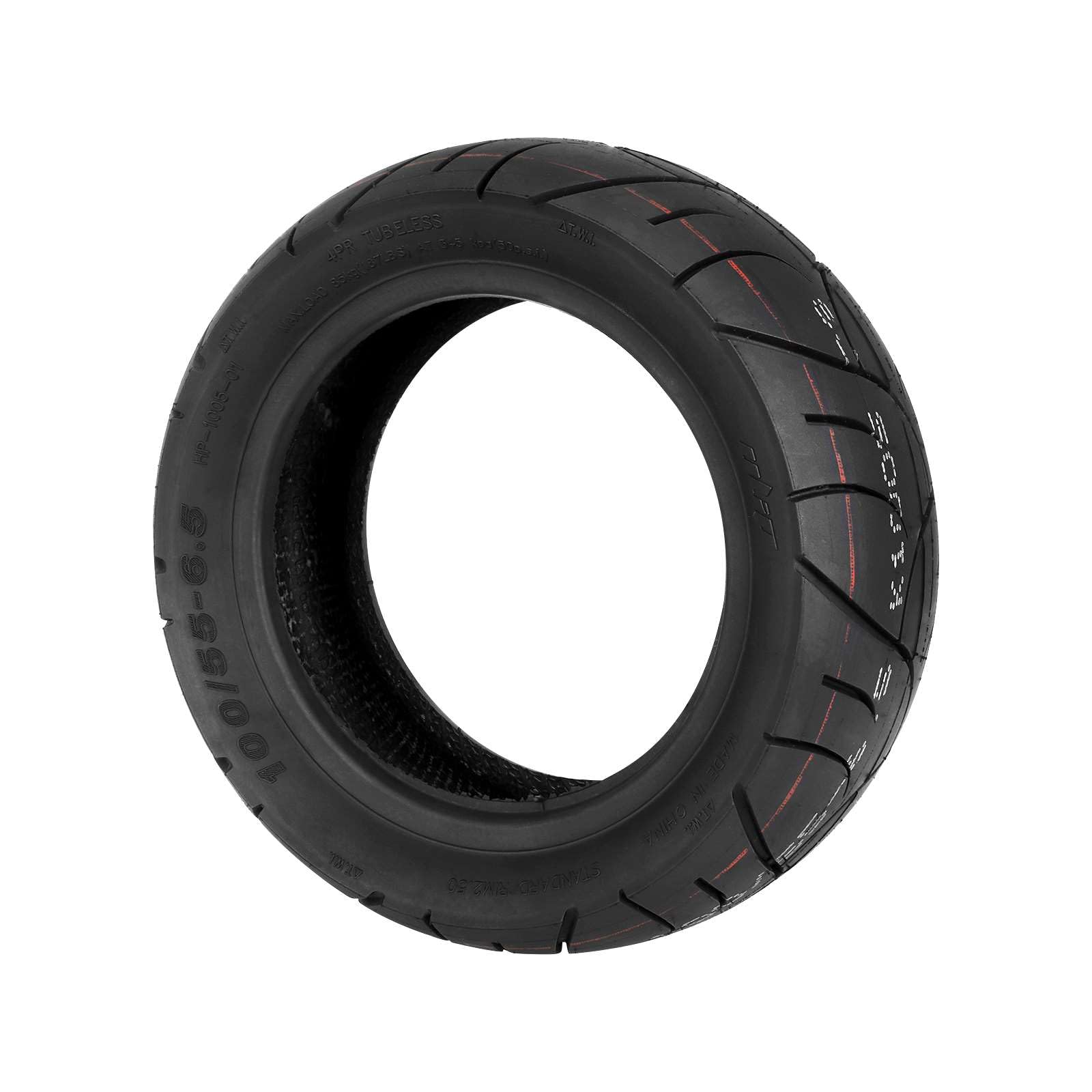 100/55-6.5 Neumático sin cámara de 11 pulgadas Neumático sin cámara para Dualtron Ultra2/Thunder 2/Kaabo Wolf King Scooter Eléctrico Accesorios Neumáticos de Carretera Gruesos a Prueba de